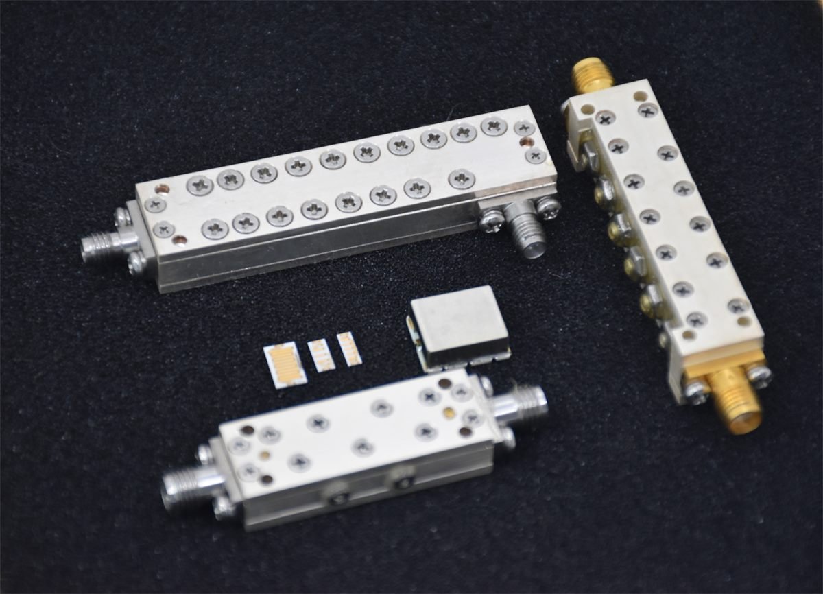 Custom cavity RF filter by Anstar Elec for high Q microwave applications